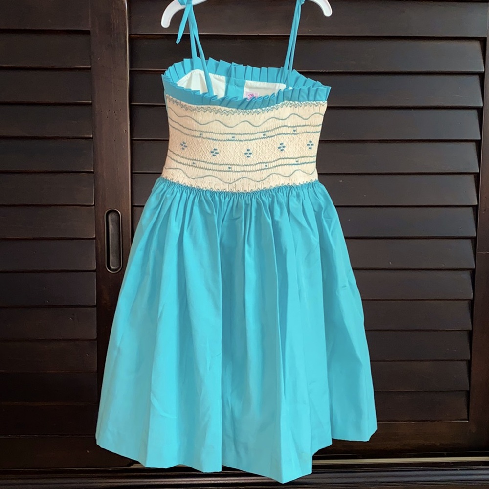 Hand stitched children’s couture dress